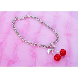 Cherry Chain Necklace