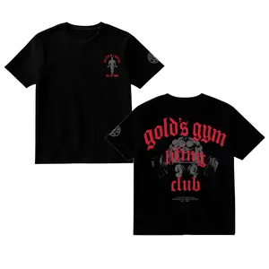 Gold's Gym Lifting Club T-shirt, Workout Wear, Men's Sport Outfit, Gym Men's Top, Muscle Training Shirt, Gym Apparel, Training Clothing