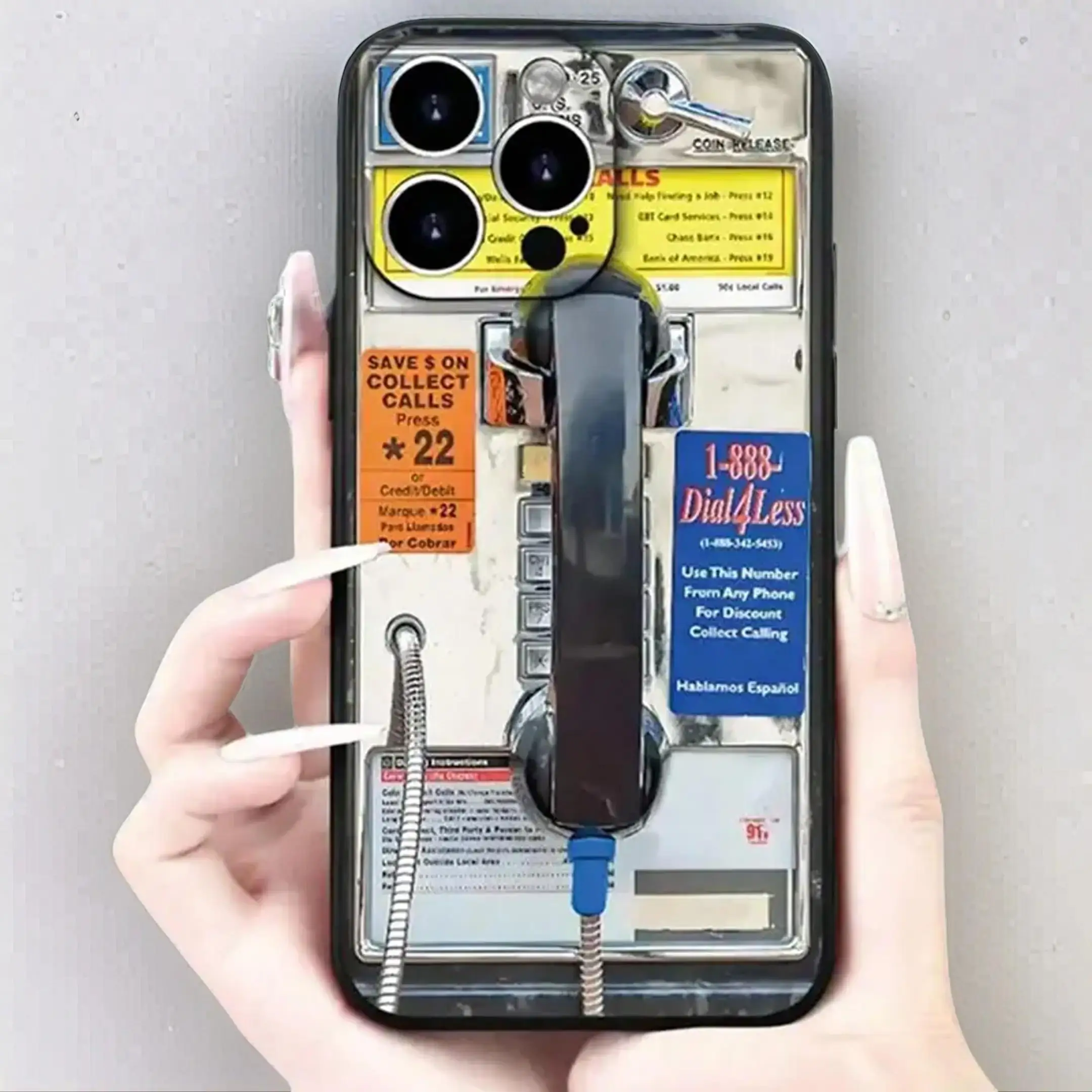 Vintage Telephone Booth Pattern Phone Case, Full Body Shockproof Phone Protective Cover, Smartphone Protector, Fashion Cellphone Accessories Compatibl