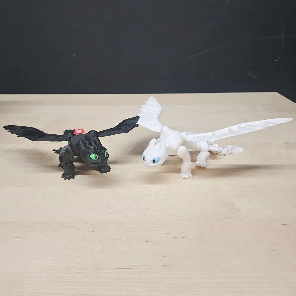 Toothless Articulating Dragon Collectible Figurine