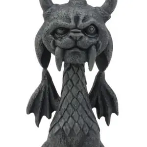 Viking Dragon Gargoyle Gor Gor Figurine Small Mythical Fantasy Decor Statue