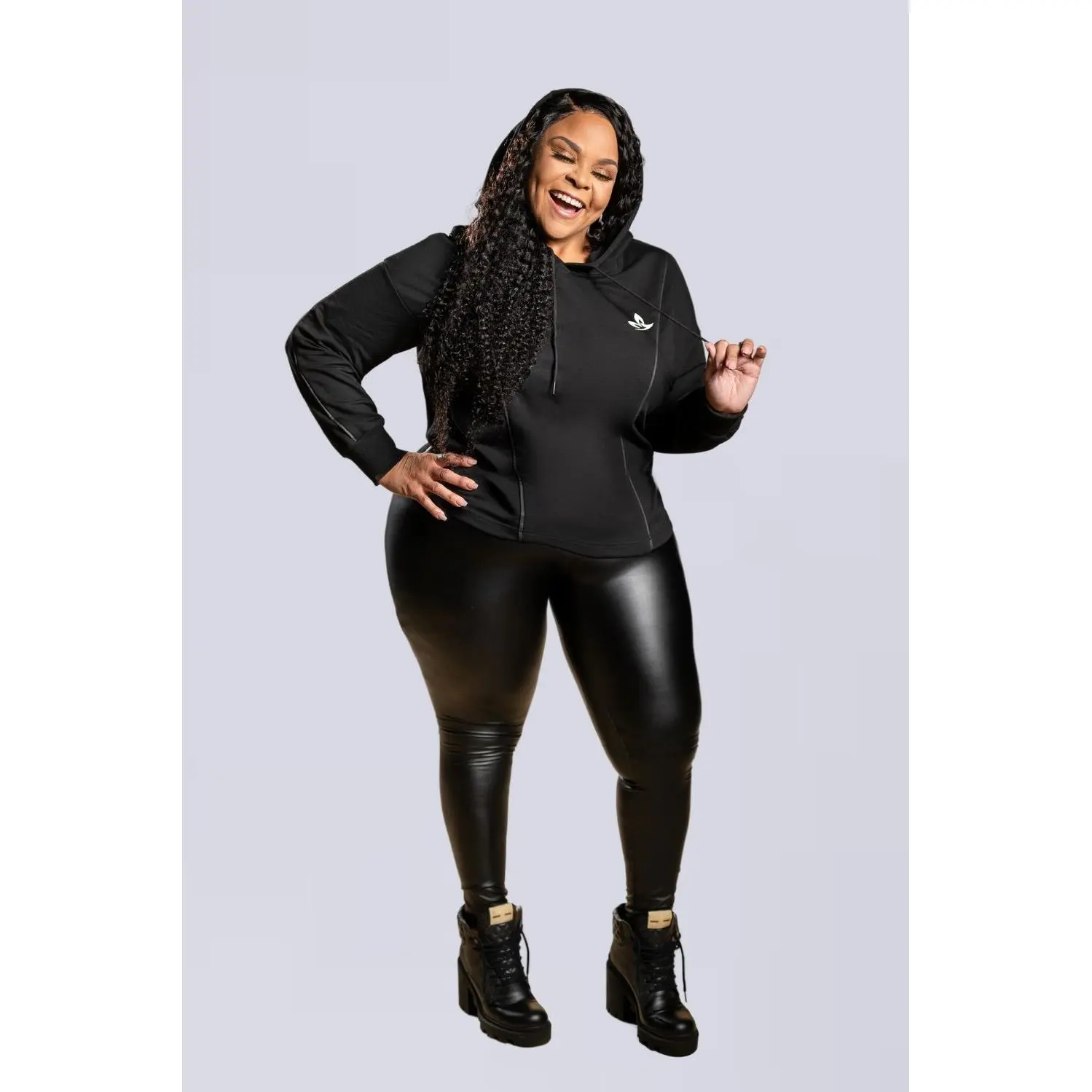 Black Out Faux Leather Leggings Black Out Faux Leather Leggings