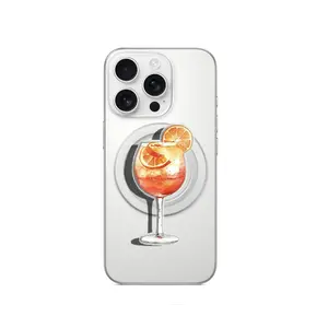 Orange Soda Kindle Grip Magnetic Pop Socket Phone Grip Vibrant Color Phone Bookish Grip Kindle Grip Popsocket