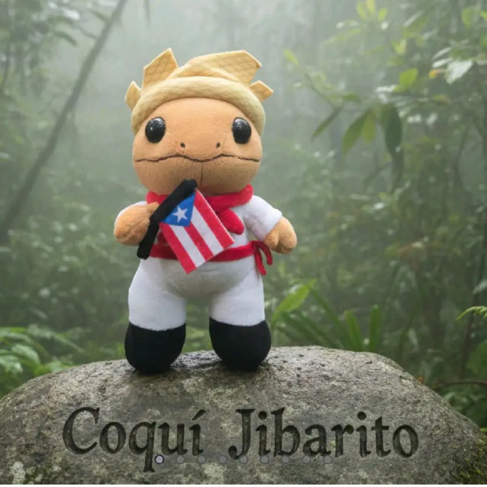 El Coquí Jibarito | Coquí Plush Collectible