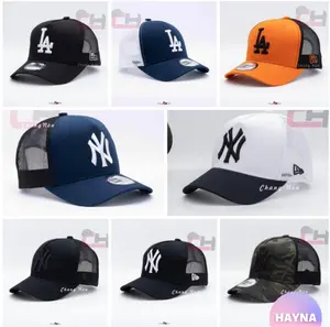 New Era 9FIFTY MLB Mesh Snapback Hat – Flat Brim Adjustable Cap, LA Dodgers NY Yankees White Sox Cardinals