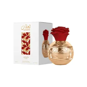 Lattafa Perfumes | Lahdath Women's | Eau de Parfum | 2.7 oz (80 ml) | Single Item | Rose - Vanilla & Caramel Notes