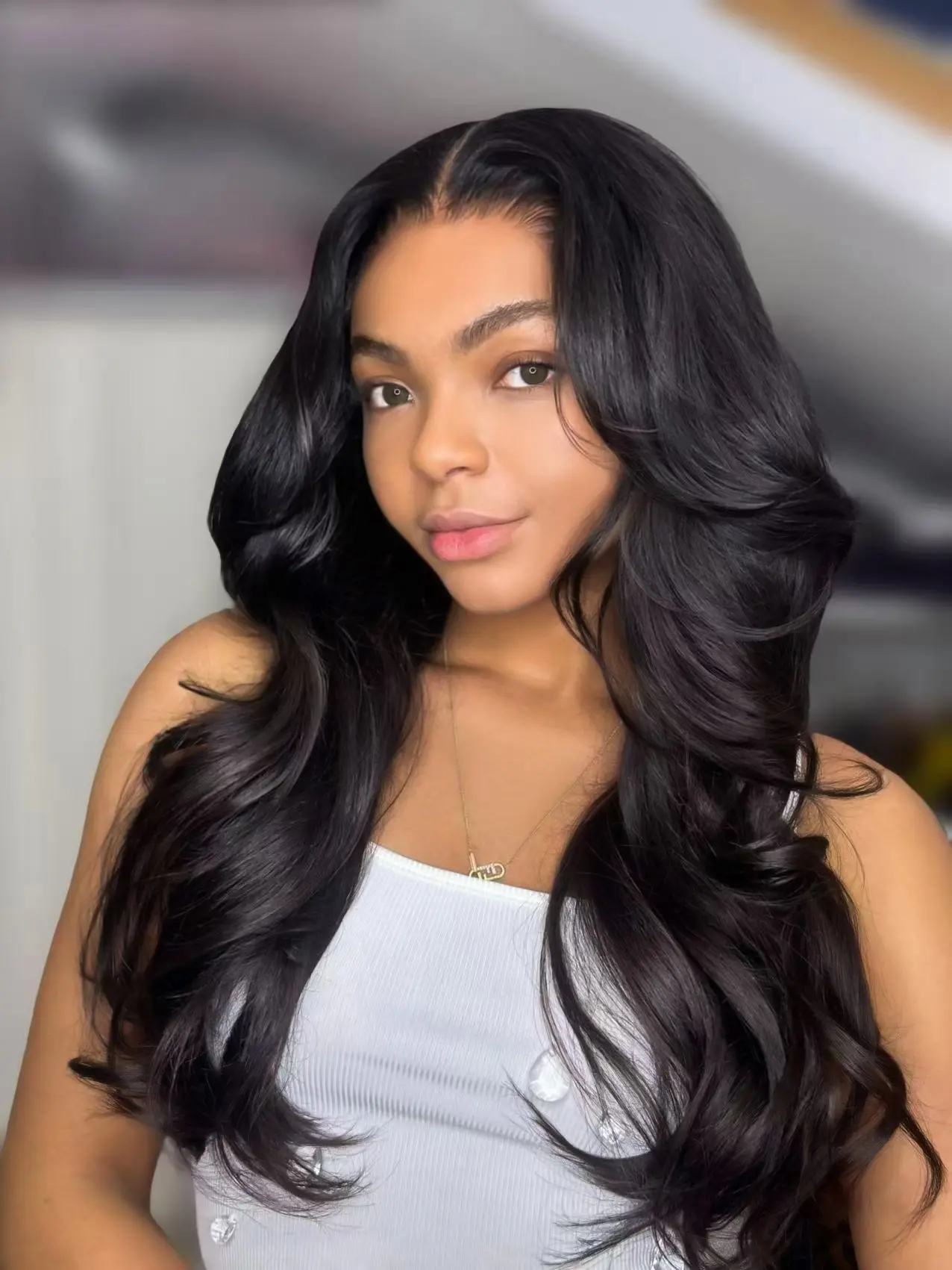 Arabella Soft Body Wave Glueless Wig 13x6 HD Lace Front 100% Human Hair Wig 250 Density Pre-Cut Lace Beginner Friendly Easy Install No Glue summbervibes