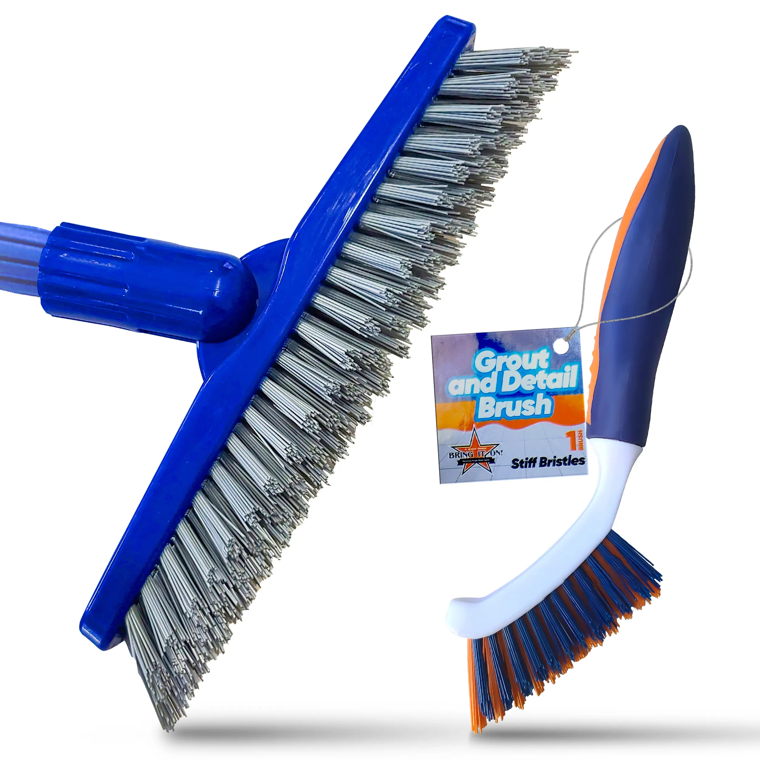 molded edge brush cleaning
