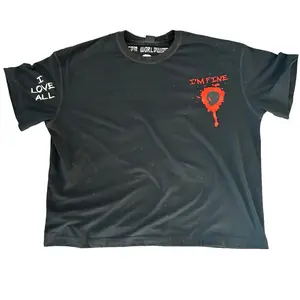 “IMFINE” Unisex Boxy Waist-Cropped T-Shirt by CDM Worldwide