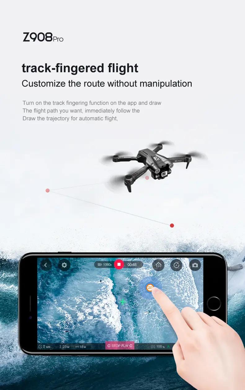 Z908Intelligent Obstacle Avoidance Security Drone - Reliable Flight Escort for Stable Aerial Shots