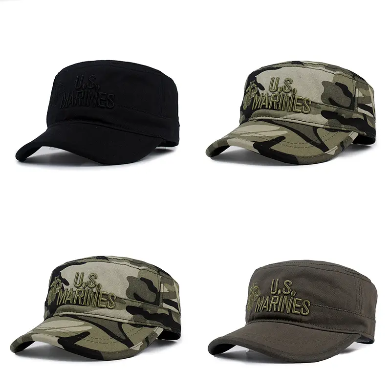 NEW HATS US Marines letters Embroidered Hip Hop Unisex Baseball Cap Casual Outing Hat Outdoor Activities Adjustable flat cap