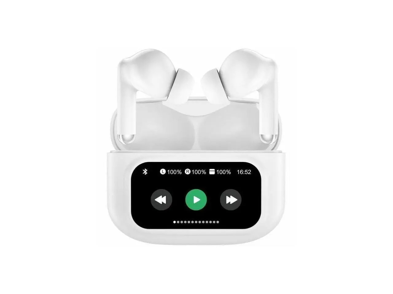Adesso Xtream T3 Bluetooth Wireless Earbuds with ANC and Touch Controlled Wireless Charging Case