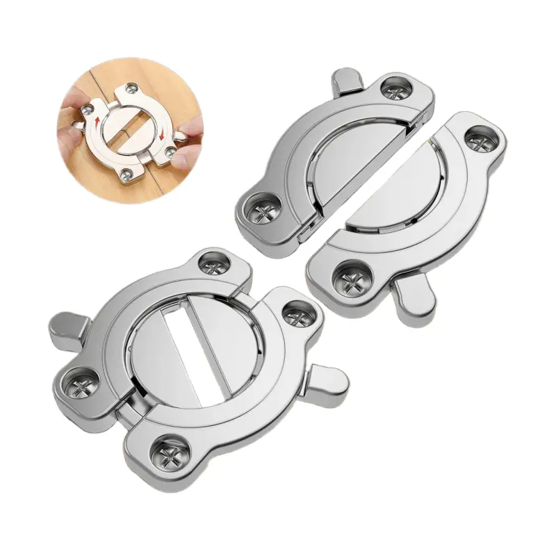 GJANSH Heavy Duty Table Buckle Connectors,Table Leaf Locks and Latches for Workbenches Extension Hardware, DIY Furniture Extensions