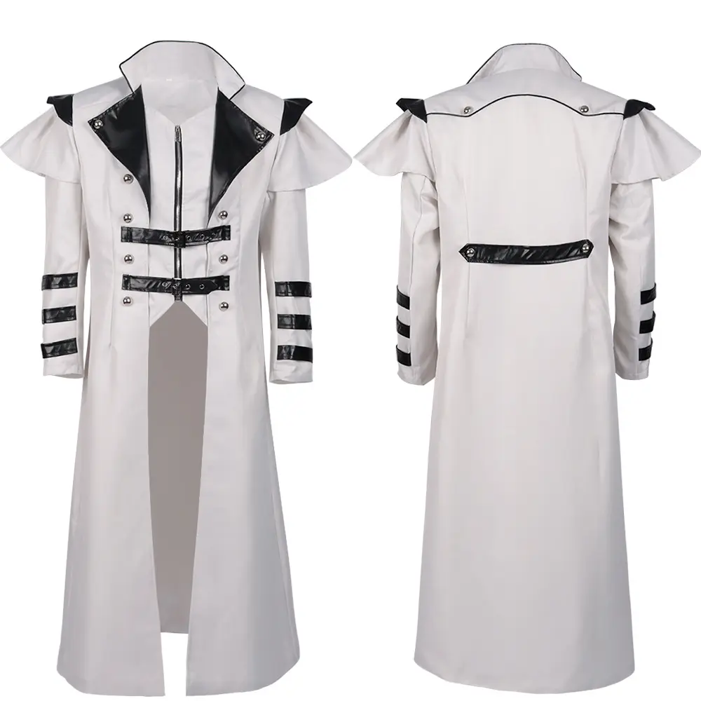 Gothic windbreaker white