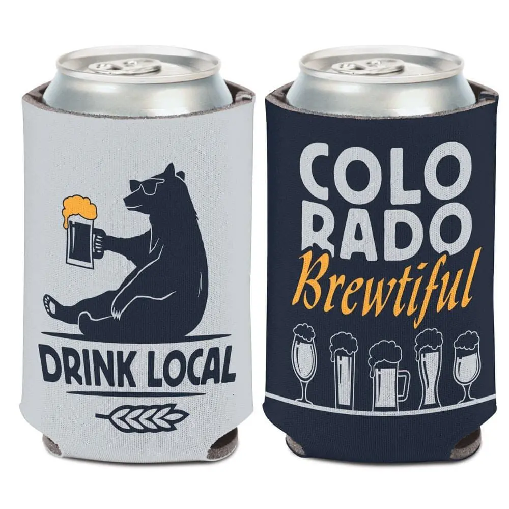 Colorado Brewtiful Can Cooler 12 Oz. Koozie