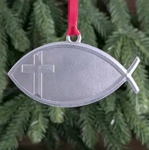 Ichthys Pewter Ornament
