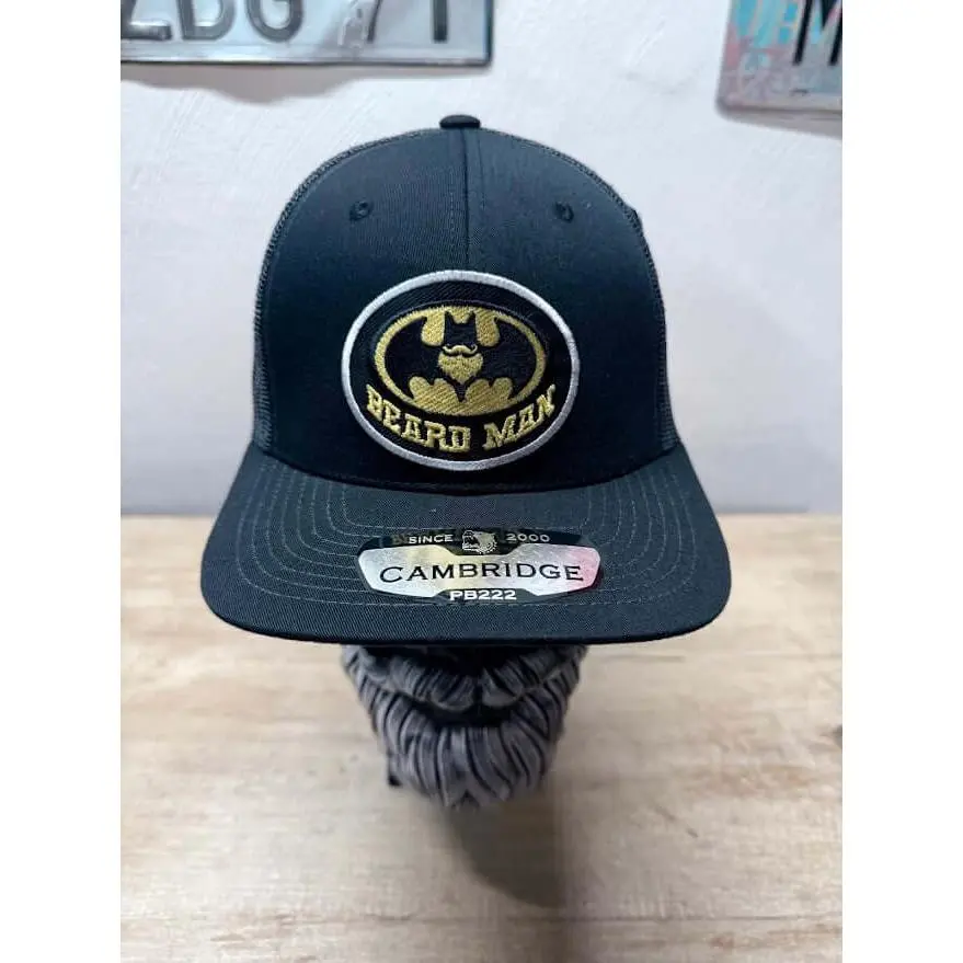 Beard Man Inspired By Batman Richardson Trucker Hat