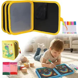 Reusable Scribble Book - Reusable Scribble Book and Markers (Yellow,Page 16)