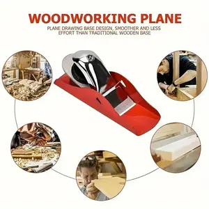 Manual Planer Tool Set, Stainless Steel Blades, Portable Pocket Planer, Adjustable Block Plane, DIY Woodworking Tools, Hand Tools