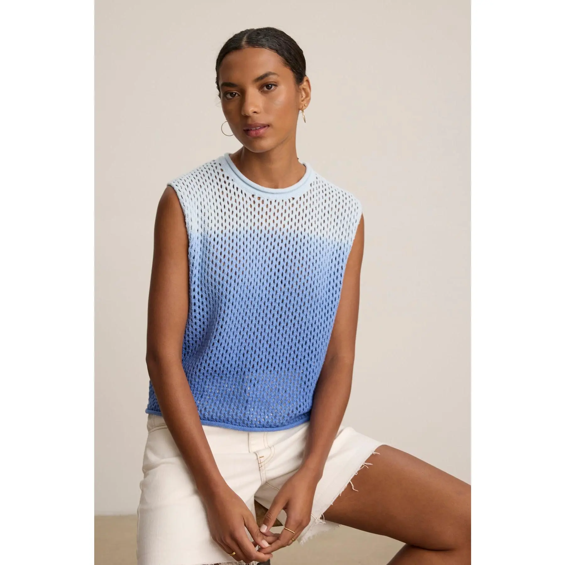 NINA MESH SWEATER