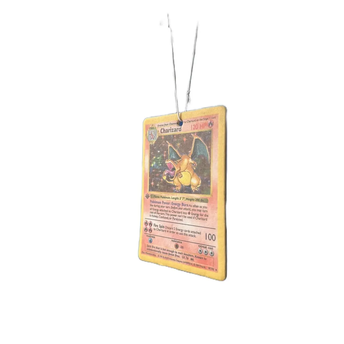 pokemon card air freshener Blastoise Pokemon Card Air Freshener main image 1