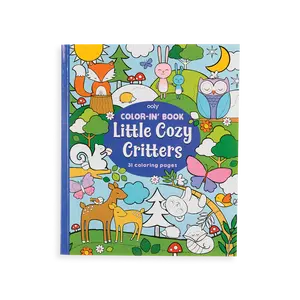 Color-in' Book Coloring Book - Little Cozy Critters - 31 Pages