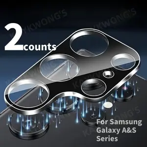 2-Pack Camera Lens Screen Protectors for Samsung Galaxy S26 Ultra, Smartphone 9h Tempered Glass, Case-Friendly Design, HD Clarity Protection