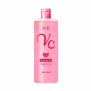 AVE VC Vitamin C Moisturizing Toner 500ml | Hydrating & Soothing Facial Toner with Niacinamide, Arbutin, Hyaluronic Acid & Centella Asiatica