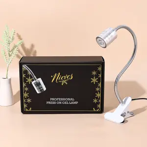 Nieves Press On LED Table Clamp Curing Gel Lamp
