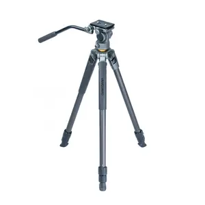 Vanguard ALTA PRO 2V 263AV Aluminum Video Tripod Kit with PH-123V Fluid Head – 75mm Leveling Base, Arca-Compatible, 13.2 lb Load Capacity