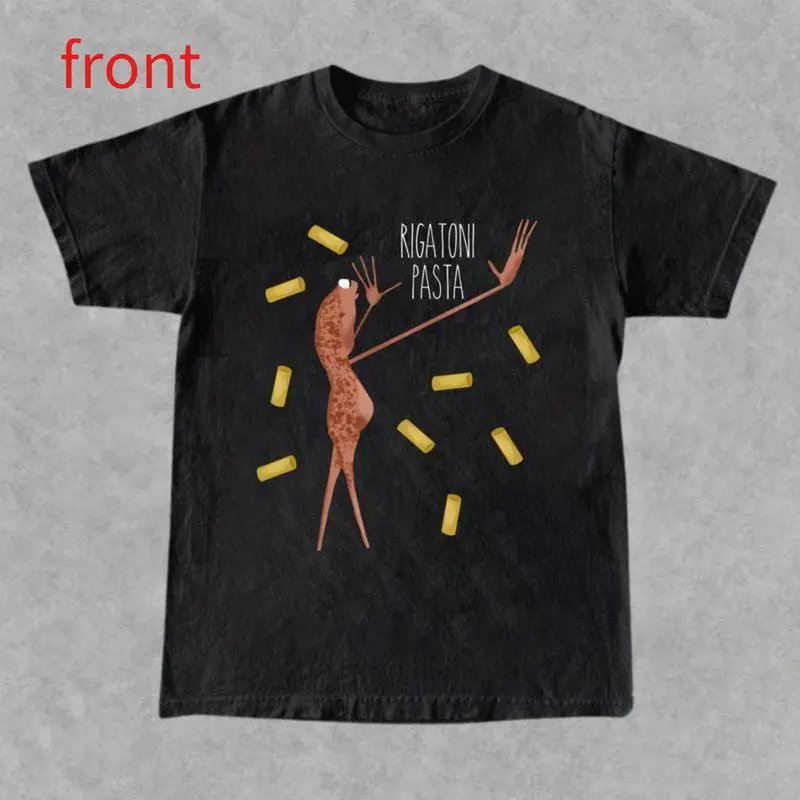 Marcus the Worm Rigatoni Pasta Tee, VRC TShirt, Funny Graphic Tee, Funny Shirt, Casual Shirt,  Womenswear graphic t-shirts