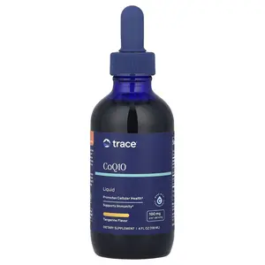 Trace Liquid CoQ10, Tangerine, 4 fl oz (118 ml)