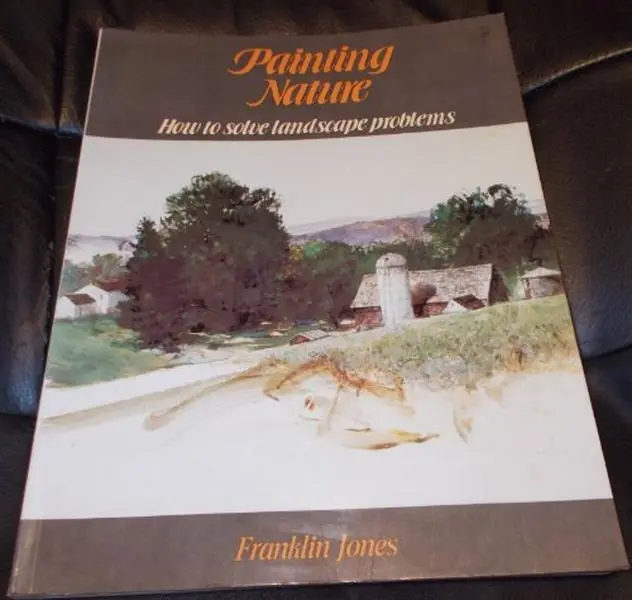 Used Landscape Painting Tutorial Book - How to Solve Nature Art Problems by Franklin Jones (Paperback), Books, Drawing