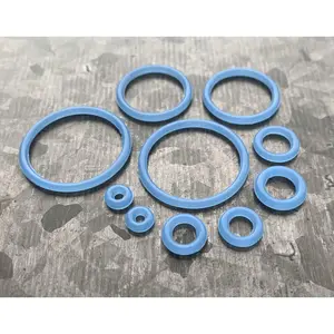 10 pack of Light Blue Replacement O-Rings Bands for Plugs or Tunnels