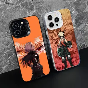 My Hero Academia Bakugo Phone Case for iPhone 17 16 15 14 13 12 11 X XR XS 8 7 Pro Max Plus Translucent Colour Protective Cover