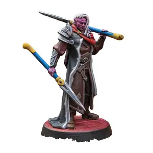 Varyth Miniature - Night Blade Series - 3D Printed Resin Hero Figure - RPG Tabletop Gaming Character Decor Artistic