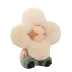 Sakura Edelweiss Plush Toy Doll Pillow for Girlfriend Sleeping Hug Christmas Gift Home Decoration