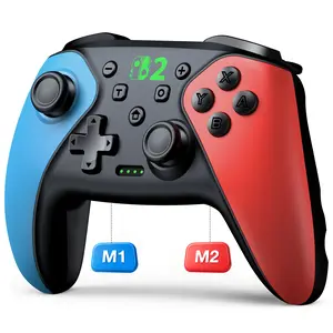 BEBONCOOL GAMING Switch Controller for Switch 2/Switch/Lite/OLED/Android/iOS/PC, Wireless Pro Controller Work with Programmable,Vibration,TURBO & Wakeup