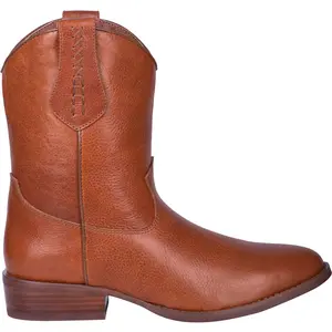 Dingo Mens Lefty Round Toe Pull On  Casual Boots Mid Calf - Brown