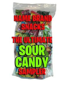 Sour Candy Sampler Pack - Assorted Sour Candy Mix Snacks & Snack Box | 1-5lb Bag Name Brand Sour Candies