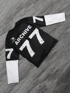 Men's Letter Print Casual Loose Round Neck Long Sleeve Sweatshirt, Tops, Fall & Winter Fashion, Campus Style, Streetwear, Hip Hop