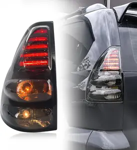 LED Tail Light Assembly, Compatible with 2003-2009 Lexus GX470/Toyota Land Cruiser Prado LC120, Replacement Tail Light Assembly