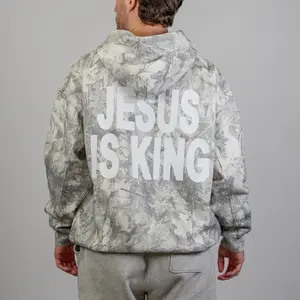 Jesus is King Camo Hoodie