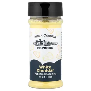Amish Country Popcorn Popcorn Seasoning, White Cheddar, 3.8 oz (108 g)