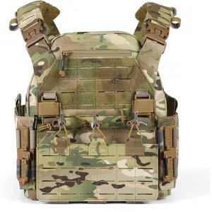 Tactical Vest Plate Carrier Military Airsoft Combat Training Gear Lightweight Quick Release System