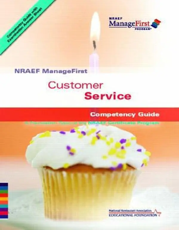USED Book - Customer Service Nraef Manage First Competency Guide, Edition: 1 by Association Solutions National Restaurant Association (Paperback) - english