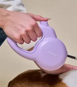 The Barkly Leash with a Built-In Personal Safety Alarm in Lilac