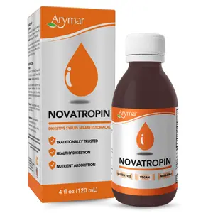 Arymar Novatropin Liquid Herbal Supplement with Papain, Anise Oil and Pineapple Powder - 4 fl oz /120 mL