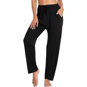 Womens Yoga Pants Loose Comfy Casual Lounge Pants Wide Leg Running Pants Lightweight Workout Pants with PocketsGift