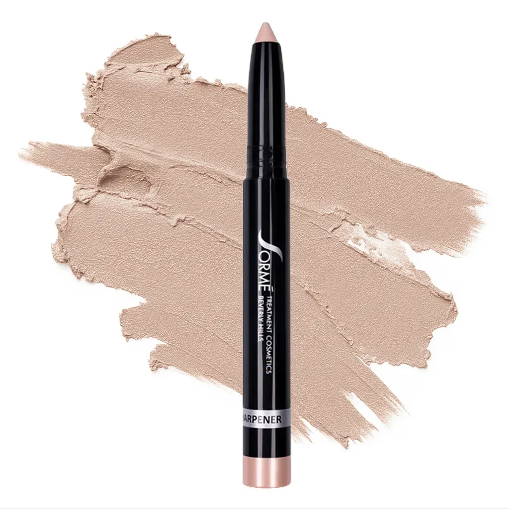 Sorme HD Chubby Eyeshadow Pencils - Silky, Blendable Cosmetic with Jojoba Oil, Built-in Sharpener, Hydrating, Smooth Pencil Form for Long-Wear Hold